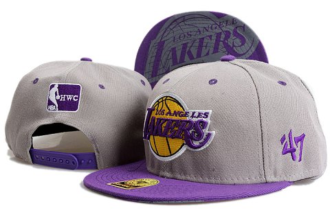 Los Angeles Lakers NBA Snapback Hat YS087